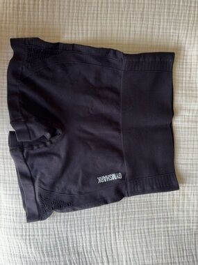 Gymshark Black Seamless High-Rise Bike Shorts